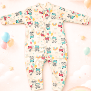 Home Rainbow Bear Dreams Cotton Romper
