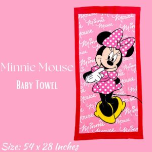 Home minnie mouse bath towel